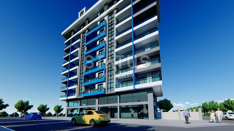 Apartments 1+1 and 2+1 in a complex at the excavation stage in Mahmutlar. фото 12